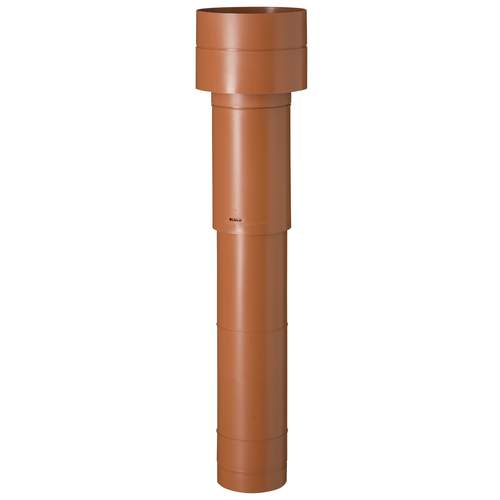 Ubbink Ventub ventilatiepijp 131mm L=1020mm terracotta