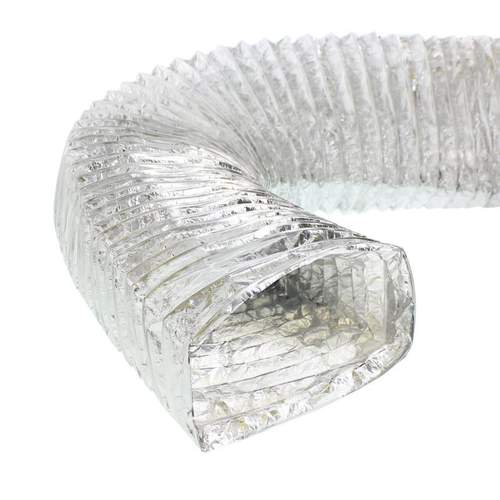 Panflex Aluguard rechthoekig ongeïsoleerde ventilatieslang l=10m ø80/240mm