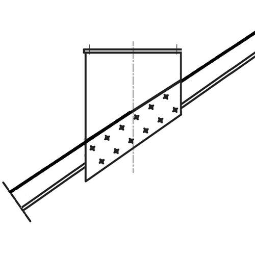 Zehnder DSA 535/40-60 dakopstand