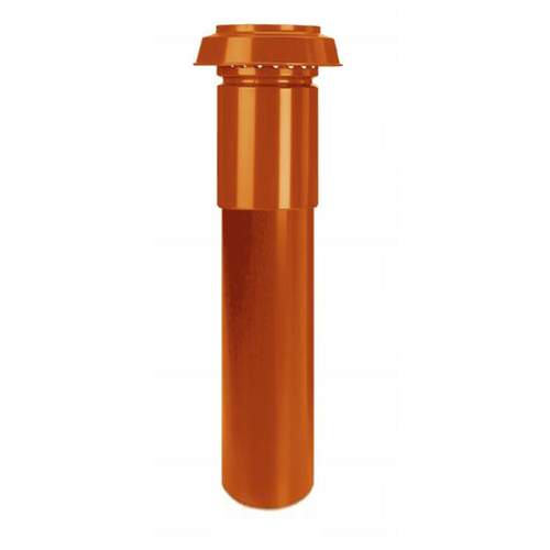 Burgerhout dakdoorvoer WTW 3000 200/180mm Terracotta l=989mm