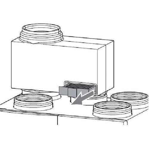 Vaillant filter tbv by-pass recovair 250/350