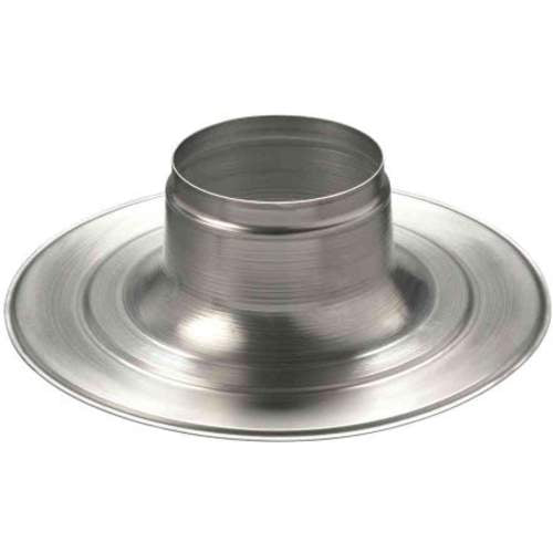 Ubbink WTW plakplaat Rond 131mm aluminium + pp Multivent