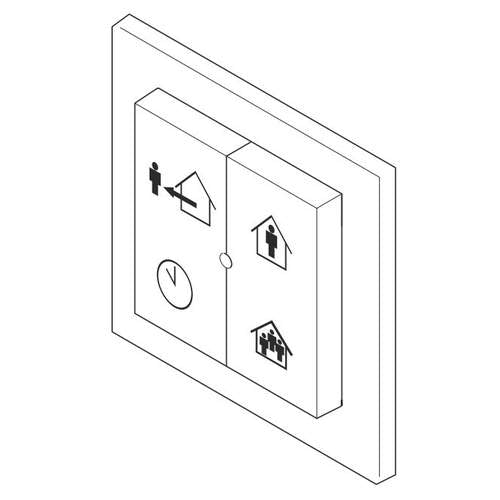 Nibe RF-zender voor ventilatieschakeling RF0023