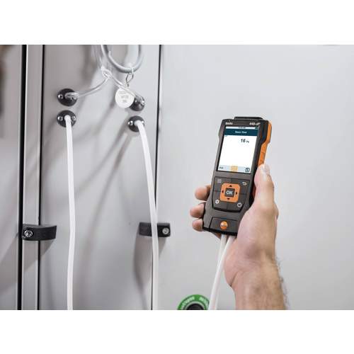 Testo klimaatmeetinstrument + verschildrukmeter 440 dP